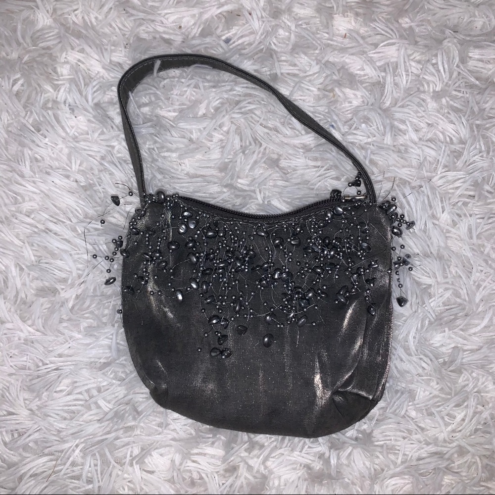 Unique Vintage Small grey Purse